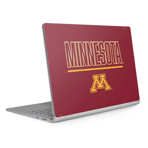 University of Minnesota Athletic Text Surface Book 2 13.5in Skin