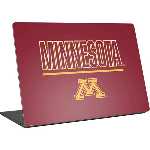 University of Minnesota Athletic Text Surface Laptop 4 15in Skin