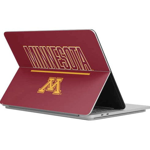 University of Minnesota Athletic Text Surface Laptop Studio Skin