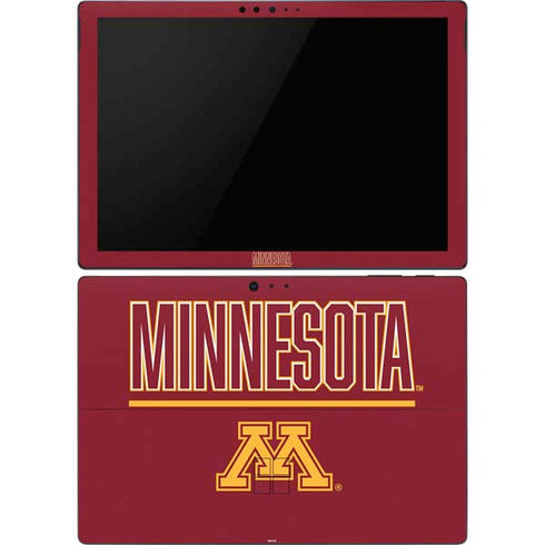 University of Minnesota Athletic Text Surface Pro 6 Skin