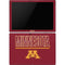 University of Minnesota Athletic Text Surface Pro 6 Skin
