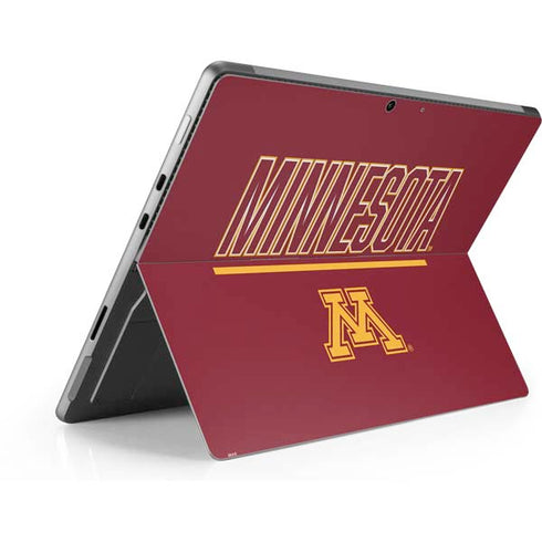 University of Minnesota Athletic Text Surface Pro 8 Skin