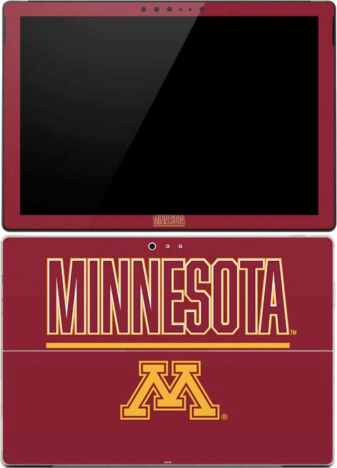 University of Minnesota Athletic Text Surface Pro (2017) Skin