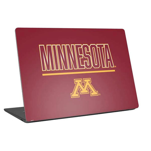 University of Minnesota Athletic Text Universal Laptop 11in (8.8 x 6.2in) Skin