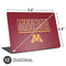 University of Minnesota Athletic Text Universal Laptop 12in (9.8 x 6.8in) Skin