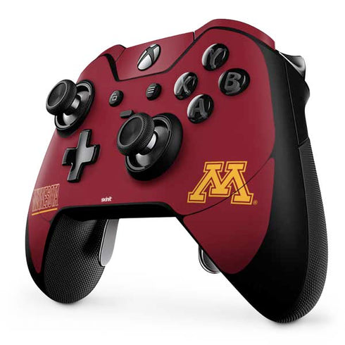 University of Minnesota Athletic Text Xbox One Elite Controller Skin