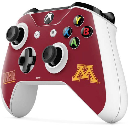 University of Minnesota Athletic Text Xbox One S Controller Skin