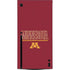 University of Minnesota Athletic Text Xbox Series X Console Skin