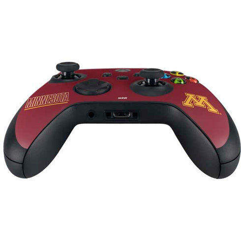 University of Minnesota Athletic Text Xbox Series X Controller Skin