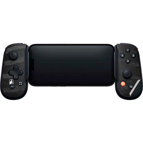 NBA Golden State Warriors Black Animal Print Backbone One for iPhone Game Controller Skin