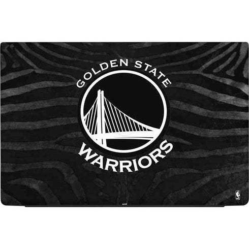 NBA Golden State Warriors Black Animal Print Dell Vostro Skin