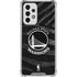 NBA Golden State Warriors Black Animal Print Galaxy A33 5G Clear Case