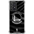 NBA Golden State Warriors Black Animal Print Galaxy A52 5G Clear Case