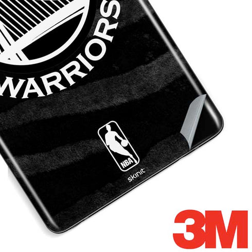 NBA Golden State Warriors Black Animal Print Galaxy Note 8 Skin