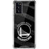 NBA Golden State Warriors Black Animal Print Galaxy Note20 5G Clear Case