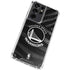 NBA Golden State Warriors Black Animal Print Galaxy S21 Ultra 5G Clear Case