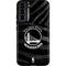 NBA Golden State Warriors Black Animal Print Galaxy S22 Plus Pro Case
