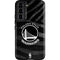 NBA Golden State Warriors Black Animal Print Galaxy S22 Pro Case