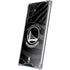 NBA Golden State Warriors Black Animal Print Galaxy S22 Ultra Clear Case
