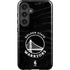 NBA Golden State Warriors Black Animal Print Galaxy S24 Impact Case