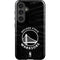 NBA Golden State Warriors Black Animal Print Galaxy S24 Plus Impact Case