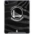 NBA Golden State Warriors Black Animal Print iPad Pro 12.9in (2020) Clear Case