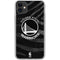 NBA Golden State Warriors Black Animal Print iPhone 11 Clear Case