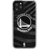 NBA Golden State Warriors Black Animal Print iPhone 11 Pro Clear Case