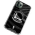 NBA Golden State Warriors Black Animal Print iPhone 11 Pro Max Clear Case