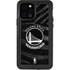 NBA Golden State Warriors Black Animal Print iPhone 12 Pro Waterproof Case