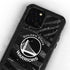 NBA Golden State Warriors Black Animal Print iPhone 12 Pro Waterproof Case