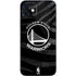 NBA Golden State Warriors Black Animal Print iPhone 12 Skin