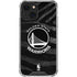 NBA Golden State Warriors Black Animal Print iPhone 13 Clear Case