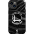 NBA Golden State Warriors Black Animal Print iPhone 15 Plus Impact Case