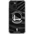 NBA Golden State Warriors Black Animal Print iPhone 15 Plus Clear Case