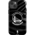 NBA Golden State Warriors Black Animal Print iPhone 15 Impact Case