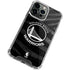 NBA Golden State Warriors Black Animal Print iPhone 15 Pro Max Clear Case