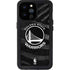 NBA Golden State Warriors Black Animal Print iPhone 14 Pro Max Waterproof Case