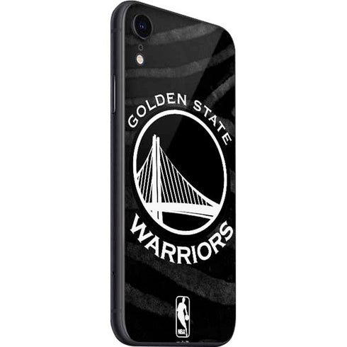 NBA Golden State Warriors Black Animal Print iPhone SE (2nd & 3rd Gen) Skin