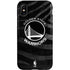 NBA Golden State Warriors Black Animal Print iPhone X Pro Case