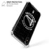 NBA Golden State Warriors Black Animal Print iPhone XS Max Clear Case
