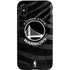 NBA Golden State Warriors Black Animal Print iPhone XS Pro Case