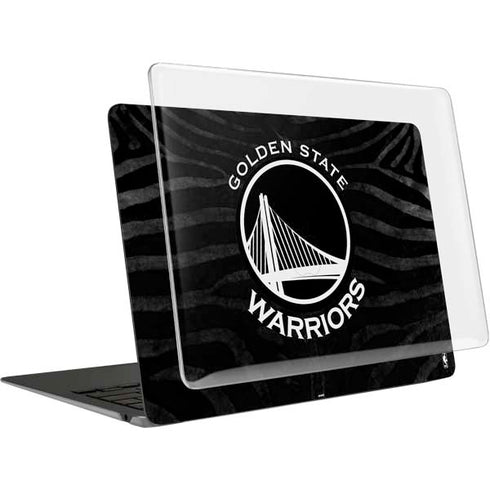 NBA Golden State Warriors Black Animal Print MacBook Air 13in (2020) Case plus Skin