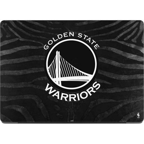 NBA Golden State Warriors Black Animal Print MacBook Pro 14in (2021-24) Skin