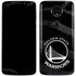 NBA Golden State Warriors Black Animal Print Moto E5 Plus Skin