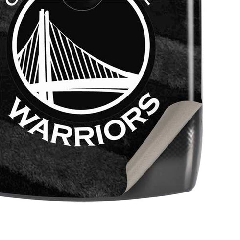 NBA Golden State Warriors Black Animal Print Motorola RAZR Skin