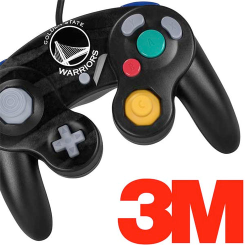 NBA Golden State Warriors Black Animal Print Nintendo GameCube Controller Skin