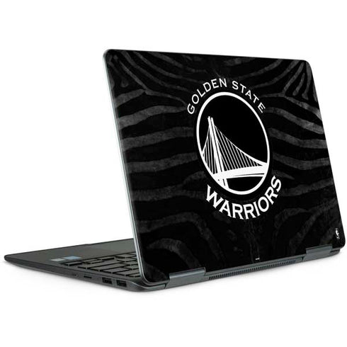 NBA Golden State Warriors Black Animal Print Notebook 9 Pro 13in (2017) Skin
