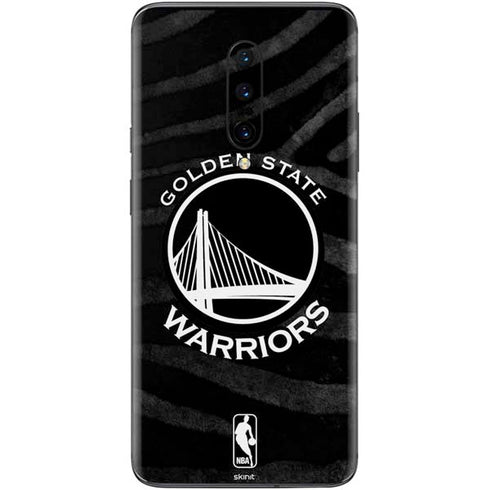 NBA Golden State Warriors Black Animal Print OnePlus 7 Pro Skin