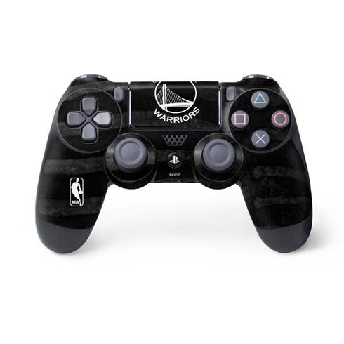NBA Golden State Warriors Black Animal Print PS4 Controller Skin